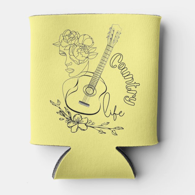 Porta-lata Música country (Frente)