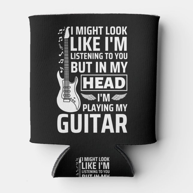 Porta-lata Música de violão (Frente)