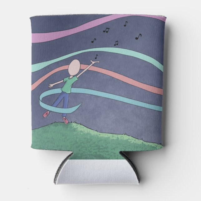 Porta-lata Música e Melody Cooler (Frente)