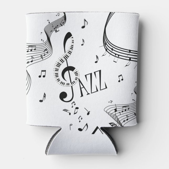 Porta-lata Música Jazz legal (Frente)