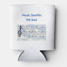 Porta-lata Música Soita a Alma em um