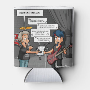 Porta-lata Música Vocalista Humor Engraçado Pun Pode Resfriar