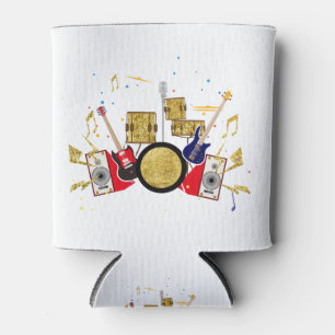 Porta-lata musical de grupo de violão