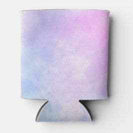 Porta-lata Na moda púrpura Abstrato azul