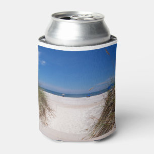 Porta-lata Na praia