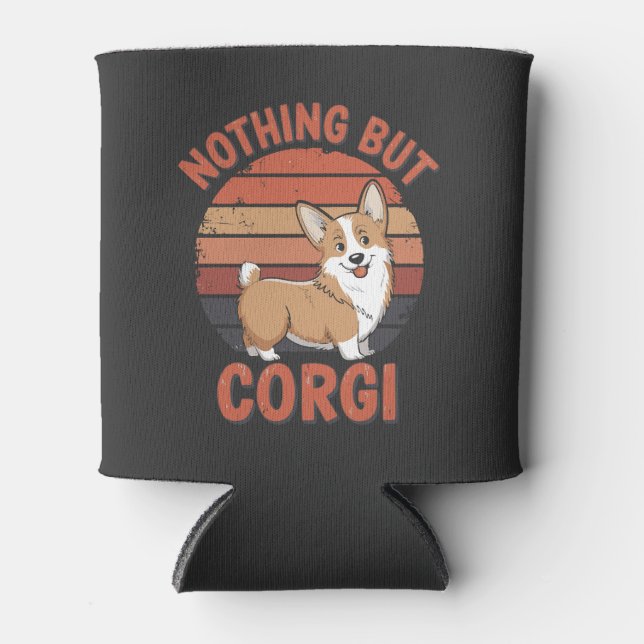 Porta-lata Nada Além de Corgi (Frente)