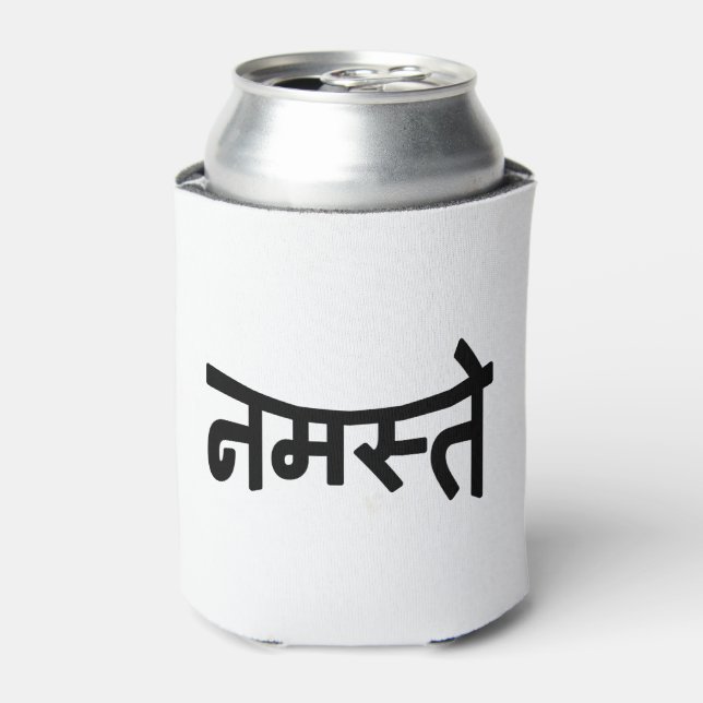 Porta-lata Namaste (न म स् ते) - Script Devanagari (Can Front)