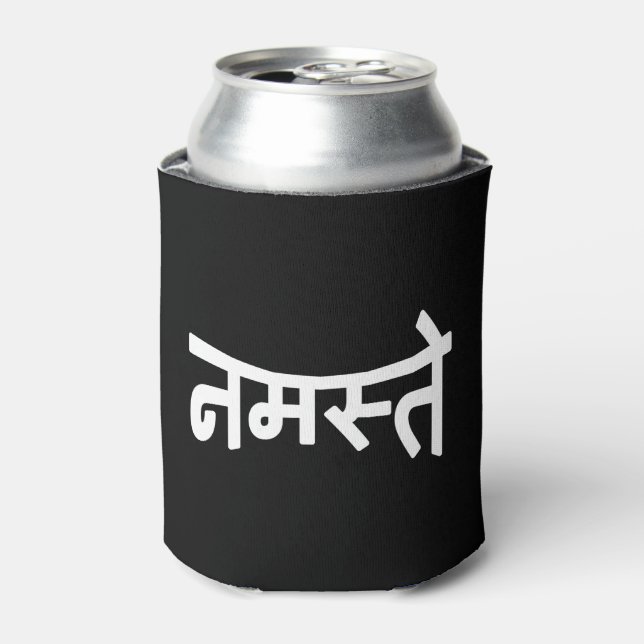 Porta-lata Namaste (न म स् ते) - Script Devanagari (Can Front)