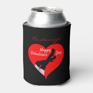 Porta-lata Namorados Thunder_Cove do Coração Vermelho Boots