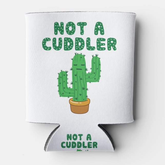 Porta-lata Não é um Cactus Cuddler Engraçado Suculento (Frente)