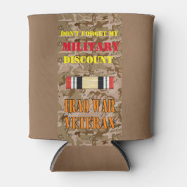 PORTA-LATA NÃO ESQUEÇA O MEU DESCONTO MILITAR