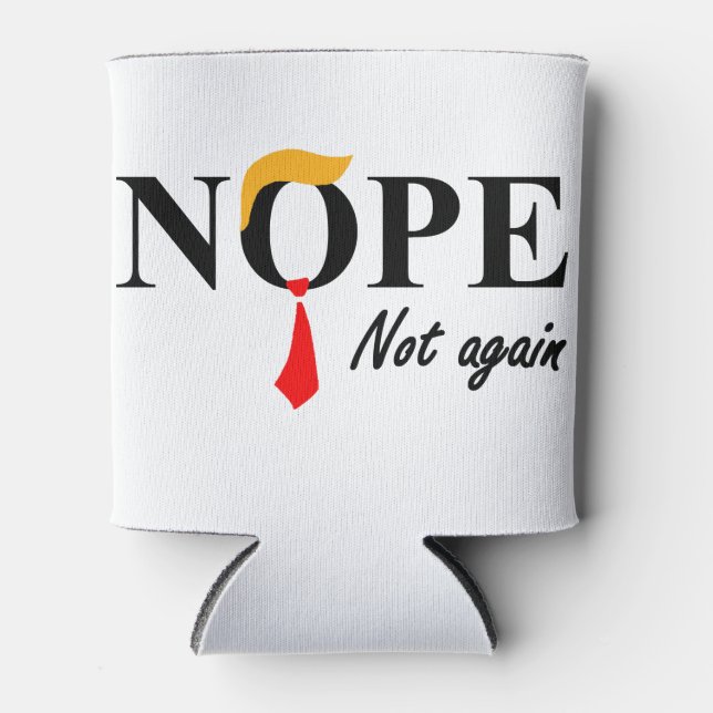 Porta-lata Não. Não De Novo. (Frente)