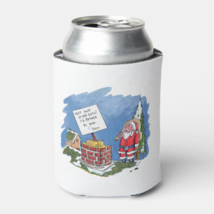 Porta-lata Não Para o Santa pode resfriar