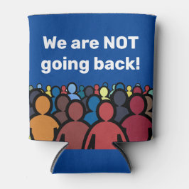 Porta-lata Não vamos voltar