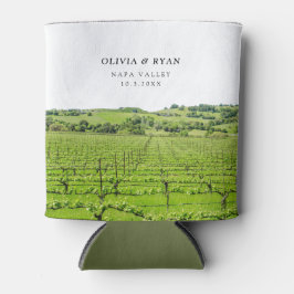 Porta-lata Napa Winery Weding Personalizado