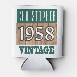 Porta-lata Nascer em 1958 - Celebração do Ano de Nascimento