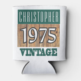 Porta-lata Nascer em 1975. 1975 Ano de Poeira de Nascimento