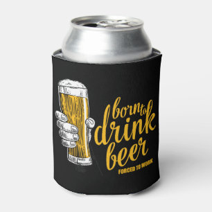 Porta-lata Nascer para beber a cerveja, forçada para