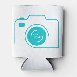 Porta-lata Nascido para Fotografar - Azul Verde - Cooler para