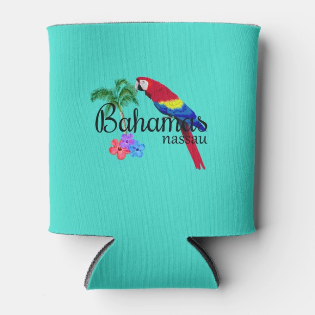 Porta-lata Nassau Bahamas Destino Tropical (Frente)