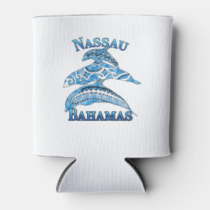 Porta-lata Nassau Bahamas Vacinação Golfinhos Tribais