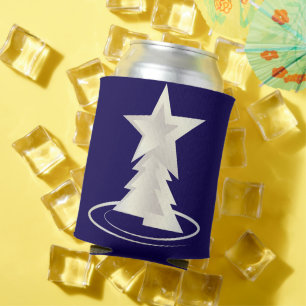 Porta-lata Natal branco