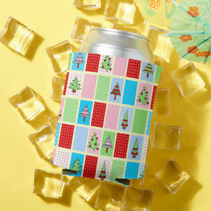 Porta-lata Natal Colorido