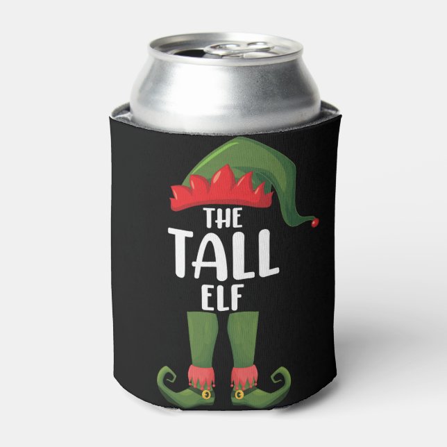 Porta-lata Natal da família Tall Elf Matching (Can Front)