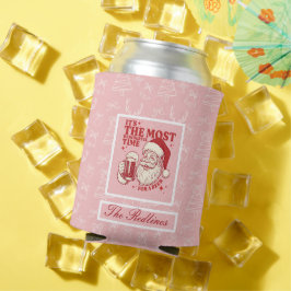 Porta-lata Natal De Papais noeis De Mão