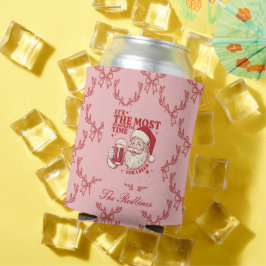 Porta-lata Natal De Papais noeis De Mão