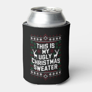 Porta-lata Natal Divertido Esta É a Minha Camisola Feia de Na