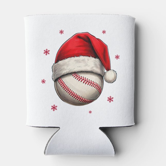 Porta-lata Natal do Ball Red Santa Hat (Traseira)