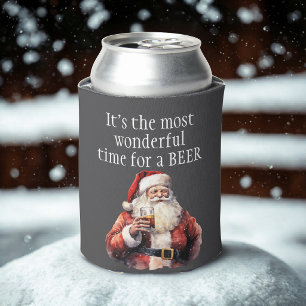 Porta-lata Natal É a época mais maravilhosa para uma cerveja