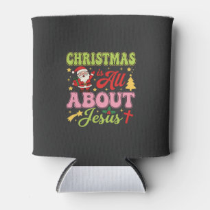 Porta-lata Natal é Tudo Sobre Jesus Retro