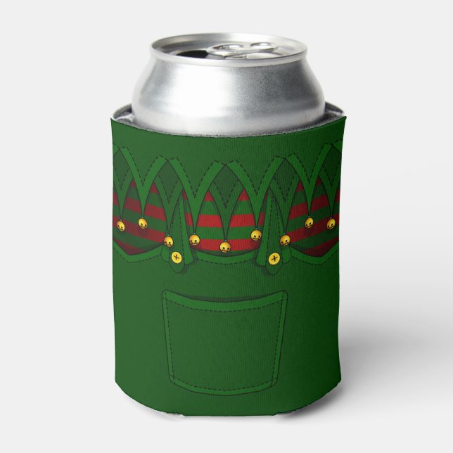 Porta-lata Natal Elf Coolers Beer de Natal (Can Front)