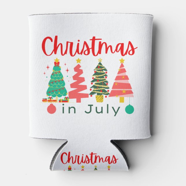 Porta-lata Natal em julho (Frente)