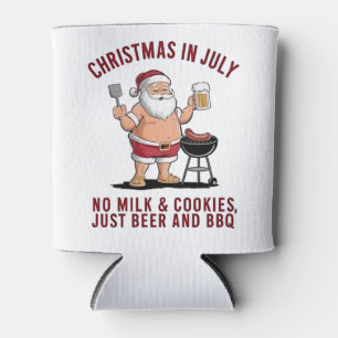 Porta-lata Natal em julho: Sem Leite, Sem Cookies, Apenas Cer