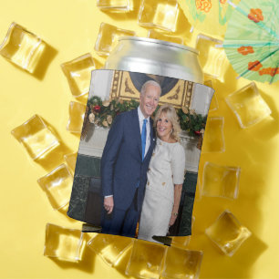 Porta-lata Natal na Casa Branca Presidente Joe Biden Foto
