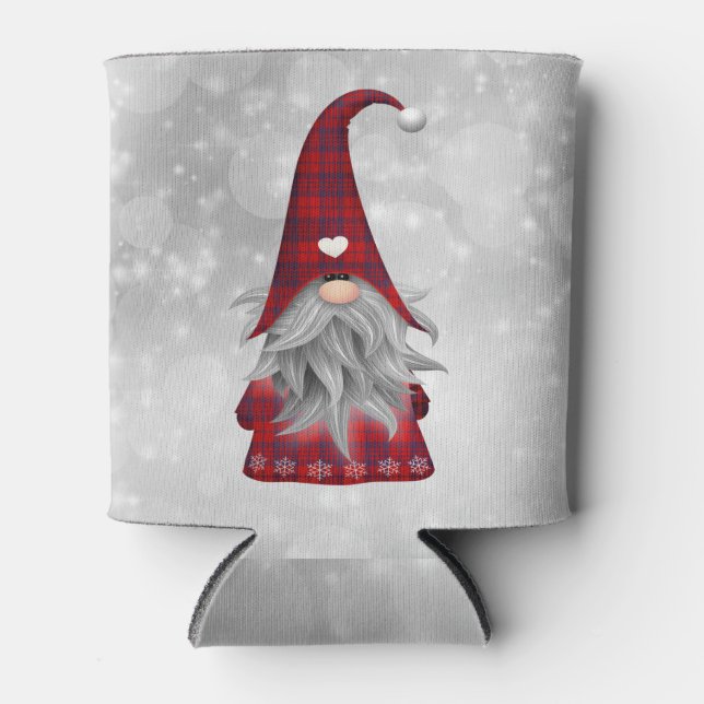 Porta-lata Natal Papai Noel  (Frente)