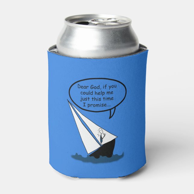 Porta-lata Navegação em veleiro, querida Deus Engraçada Pode  (Can Front)