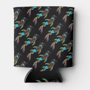 Porta-lata Neon Koi Pattern Personalizado Pode Resfriar