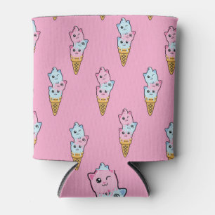 Porta-lata Neon Sorvete: Diversão Urbana Das Crianças.