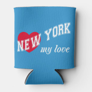 Porta-lata New York meu amor
