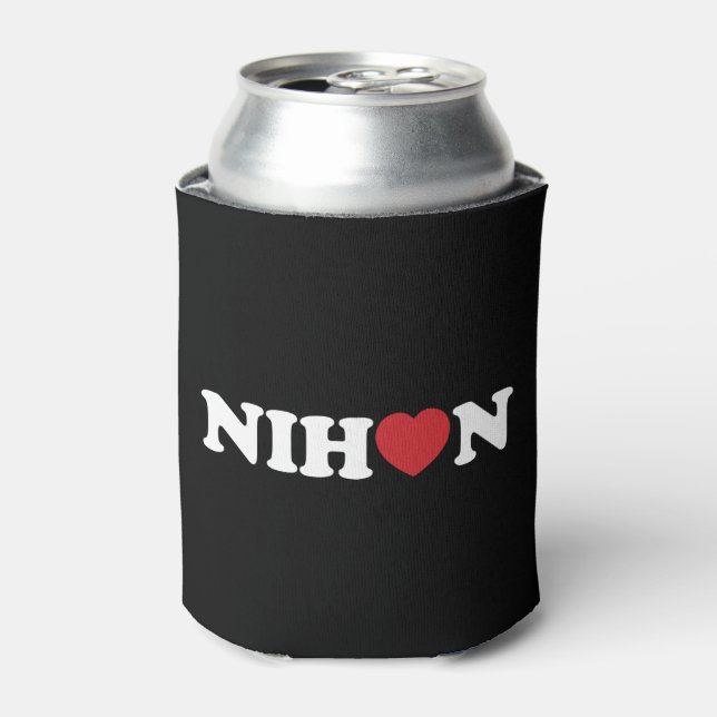 Porta-lata Nihon Love Heart Can Cooler (Can Front)