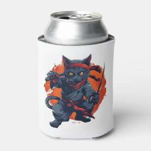Porta-lata Ninja Cat Stealth