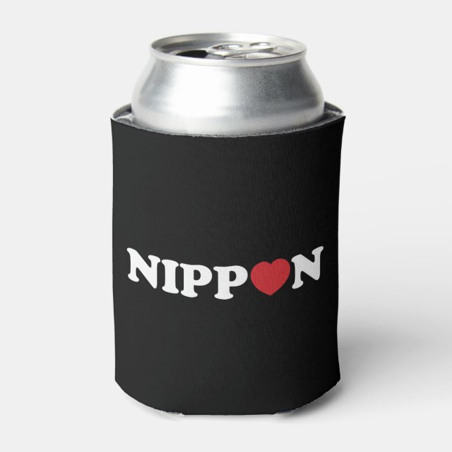 Porta-lata Nippon Love Heart Can Cooler (Can Front)
