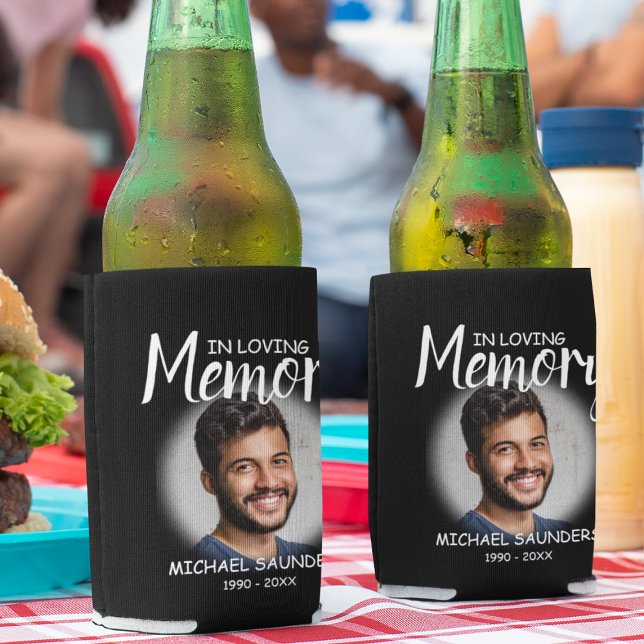 Porta-lata No Loving Memory Photo Tribute (Criador carregado)