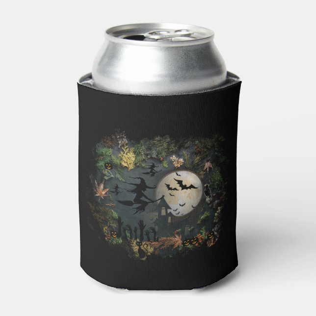 Porta-lata Noite da Festa das Bruxas (Can Front)
