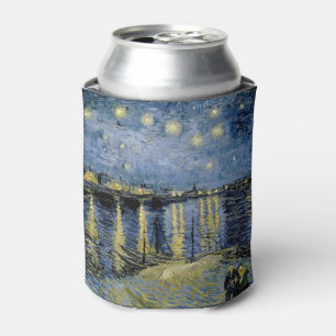 Porta-lata Noite Estrelada sobre o Ródano de Van Gogh