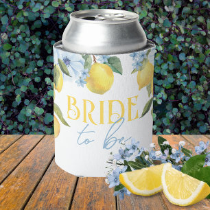 Porta-lata Noiva para Ser Main Squeeze Limão & Flor